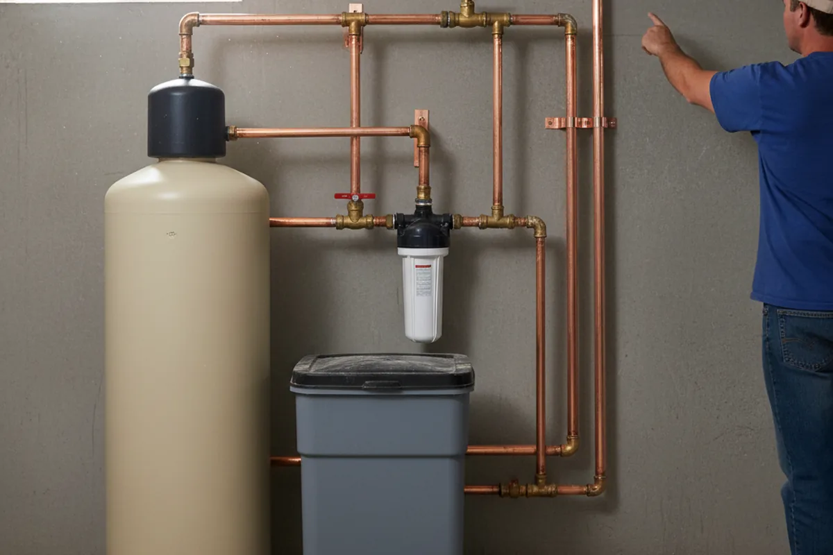 Whole-house water treatment system installed in Bridgeport